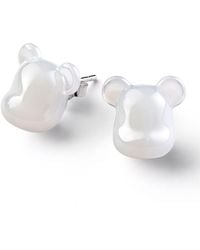 Baccarat - Bearbrick Stud Earrings, & Crystal, Pair 2814122 - Lyst