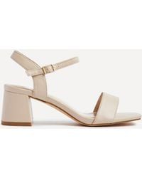 Linzi - Darcie Faux Leather Heeled Sandals - Lyst