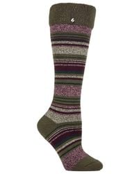 Heat Holders - Thermal Long Wellington Boot Socks With Soft Brushed Lining - Lyst