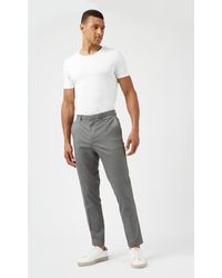 Burton - Light Grey Essential Slim Fit Trousers - Lyst