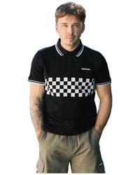 Lambretta - Ss25 Two Tone Tipped Polo Shirt - Lyst