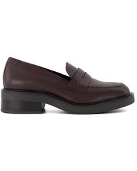 Dune - 'gallivanting' Leather Loafers - Lyst
