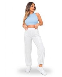 IKRUSH - Aubree Casual Drawstring Cargo Pants - Lyst