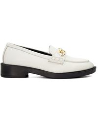 Dune - 'give' Leather Loafers - Lyst