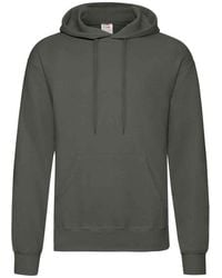 Fruit Of The Loom - Classic Hooded Sweatshirt - Lyst