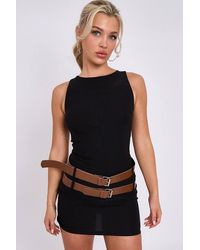 Stylewise - Double Belt Detail - Lyst