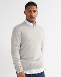 Alse Studio - Premium Quality 100% Cotton Crew Neck Long Sleeve Jumper - Lyst