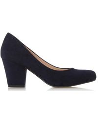 Dune - 'anthea' Suede Court Shoes - Lyst