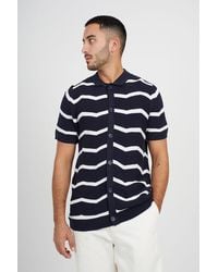 Brave Soul - Short Sleeve Knitted Polo Shirt - Lyst