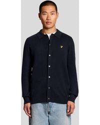 Lyle & Scott - Cotton Knitted Shirt - Lyst