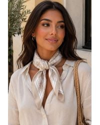 Lemon Daisy Accessories - Valentina Versatile Hairband & Neck Scarf Accessory - Lyst