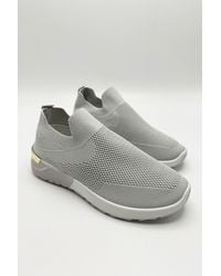 Miss Diva - Chelsey Slip On Trainers - Lyst