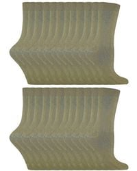 Sock Snob - 24 Pairs Plain Cotton Rich Dress Socks - Lyst