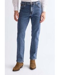 Wrangler - Texas Regular Fit Jeans Stonewash - Lyst