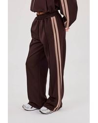 CERNUCCI - Mocha Taping Wide Leg Track Pant - Lyst