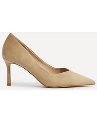 Linzi - Classic Faux Suede Court Heels - Lyst
