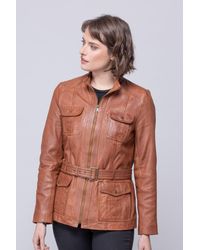 Lakeland Leather - 'safari' Leather Jacket - Lyst