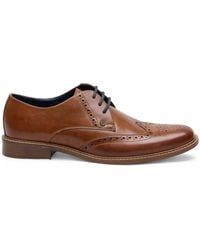 Infinity Leather - Ben Sherman Leather Wingtip Oxford Brogue Dress Shoes - Lyst