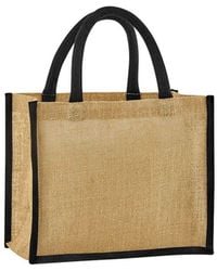 Westford Mill - Starched Jute Midi Tote Bag - Lyst