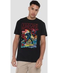 Marvel - Spiderman Retro Tombstone Hammerhead Cover T-Shirt - Lyst