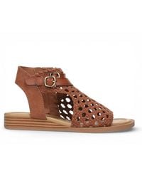 TruClothing - Weave Micro Wedge Sandals - Lyst
