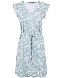 Trespass - Holly Ditsy Print Short-Sleeved Dress - Lyst