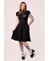 Hell Bunny - Drusilla Halloween Style Midi Dress - Lyst