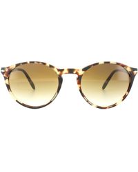 Persol - Round Tabacco Virginia Antique Brown Gradient Sunglasses - Lyst