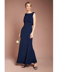 Coast - Honoured Sleeveless Cowl Back Maxi Bridesmaid Dress - Lyst