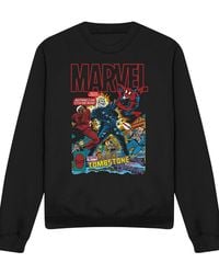 Marvel - Spiderman Retro Tombstone Hammerhead Cover Sweatshirt - Lyst
