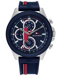 Tommy Hilfiger - Clark Stainless Steel Classic Analogue Watch - 1792083 - Lyst