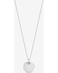 Simply Silver - Sterling Plated Polished Heart Charm Pendant - Lyst