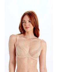 Pretty Polly - Naturals Non Padded Plunge Bra - Lyst