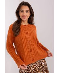 Love Lace - Variegated Button Front Cardigan Sweater Style 186816 - Lyst