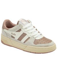 Gola - 'allcourt 86' Leather Lace-up Trainers - Lyst