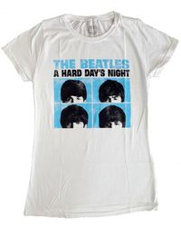 The Beatles - Hard Days Night Pastel T-shirt - Lyst