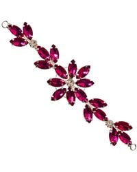 Neel Blue - Diamante Motif, Sew On Rhinestone Patch, 14 X 4Cm - Lyst