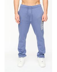 Crosshatch - Kensby Straight Leg Joggers With Puff Print Branding - Lyst