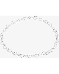 T.H.Baker - Open Heart Link Bracelet 8.22.6071 - Lyst