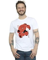 Disney - Big Hero 6 Baymax Suite Pose T-Shirt - Lyst