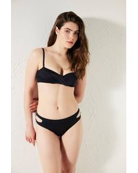 Penti - Basic Cut-Out Detail Bikini Bottom - Lyst
