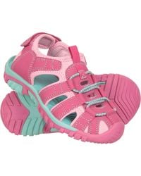 Mountain Warehouse - 'Bay' Cushioned Lightweight Casual Adjustable Heel Strap Sandals - Lyst