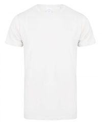 Skinni Fit - Feel Good Stretch V-Neck Short Sleeve T-Shirt - Lyst