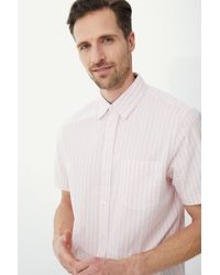MAINE - Oxford Stripe Shirt - Lyst