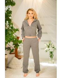 Love Lace - Santiago Cotton Elastane Tracksuit Trousers - Lyst
