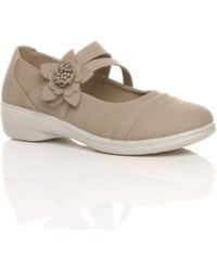 AJVANI - Low Heel Flat Comfort Mary Janes - Lyst