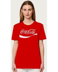 Coca Cola - 1941 Classic Logo Relaxed Fit T-Shirt - Lyst