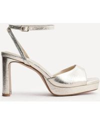 Linzi - Diva Faux Leather Platform High Heels - Lyst