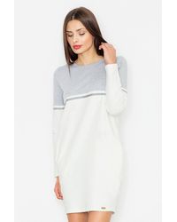 Love Lace - Soft Cotton Overhead Knit Pocket Dress - Lyst