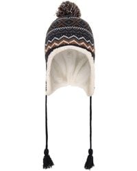 Mountain Warehouse - Extra Warm & Cosy Sherpa Fur Lined Knitted Comfy Trapper Pom Hat - Lyst